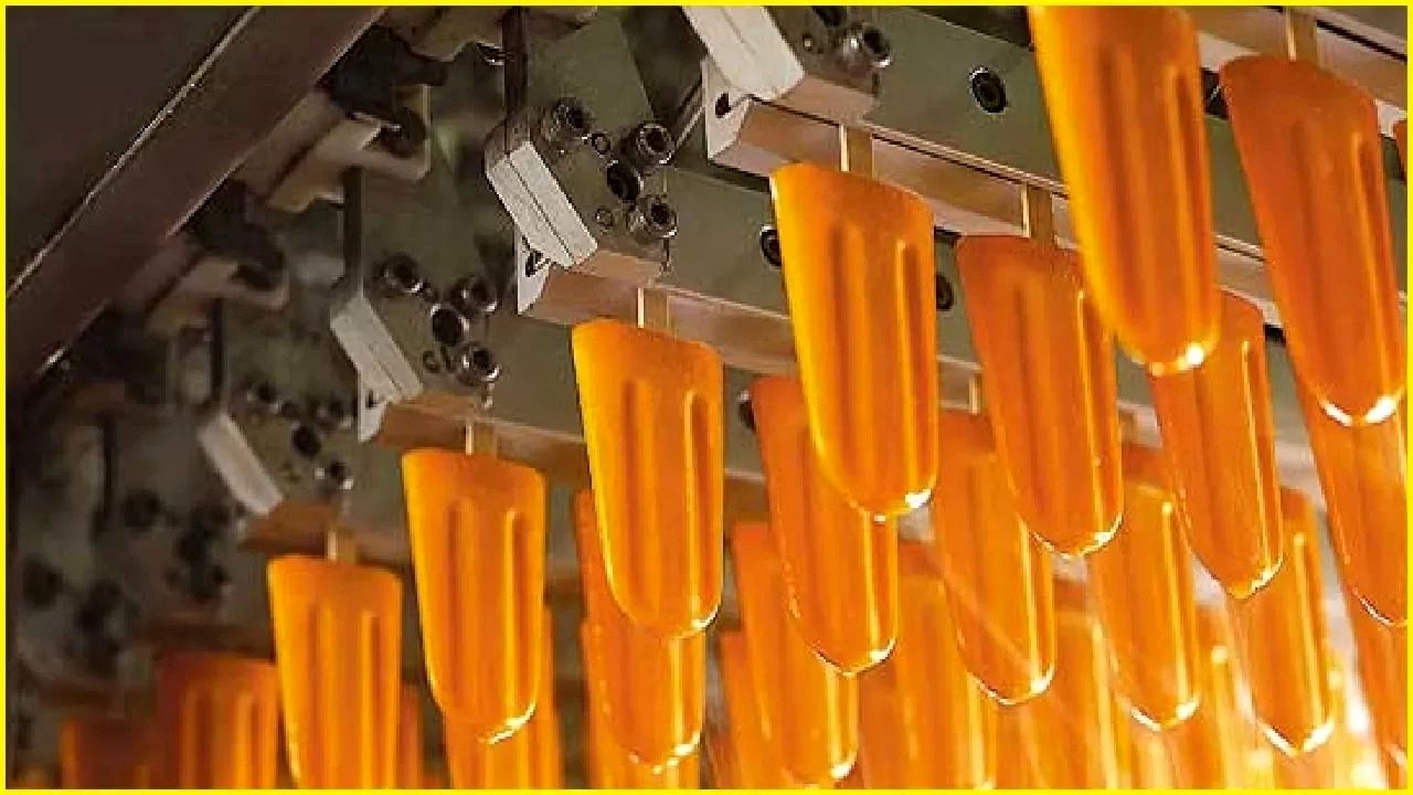 (ویدئو) بستنی چوبی چگونه در کارخانه تولید و بسته بندی می شود؟