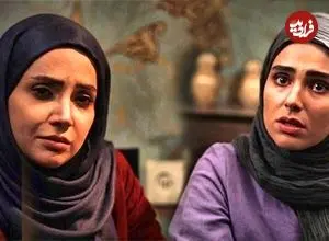 عکس| سفر زمان؛ «آرزو و آفرین» در پشت صحنه سریال «آنام» در تالار عروسی