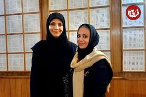 عکس| سفر در زمان؛ «شیده معاونی» مجری تلویزیون در کنار دخترش؛ دهه 90