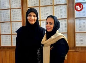 عکس| سفر در زمان؛ «شیده معاونی» مجری تلویزیون در کنار دخترش؛ دهه 90