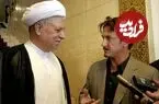 عکس| سفر زمان؛ «هاشمی رفسنجانی» در حال خواندن حکم نخست‌وزیری مهدی بازرگان؛ 15 بهمن 57