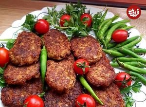 دستور پخت کتلت بادمجان بدون سیب زمینی