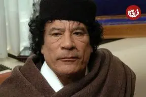 عکس| سفر در زمان؛ «سرهنگ قذافی» در حال مصاحبه با باربارا والترز؛ سال 1367