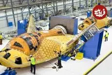 ببینید| نگاهی به مراحل ساخت فضاپیمای فوق پیشرفته دریم چیسر در آمریکا