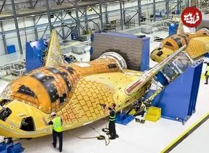 ببینید| نگاهی به مراحل ساخت فضاپیمای فوق پیشرفته دریم چیسر در آمریکا