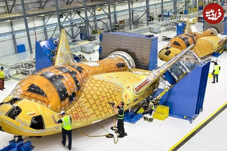 ببینید| نگاهی به مراحل ساخت فضاپیمای فوق پیشرفته دریم چیسر در آمریکا