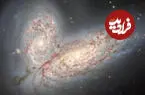 برخورد با کهکشان سوسیس ممکن است راه شیری را بیش از ۹۰ درجه چرخانده باشد