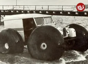 عکس| لندرور عجیب سال 1969؛ خودرویی برای زمین و آب! 