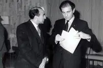 (عکس) سفر در زمان؛ «مراسم عقد اردشیر زاهدی و دختر بزرگ شاه؛ سال 1336
