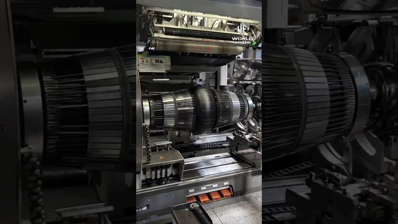 (ویدئو) ببینید لاستیک خودروهای فولکس واگن با چه تکنولوژی منحصر به فردی تولید می شود!