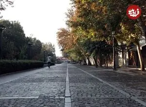 عکس| سفر زمان؛ «خیابان ناصر خسرو تهران» در دوران قاجار و در ایامی که خاکی بود