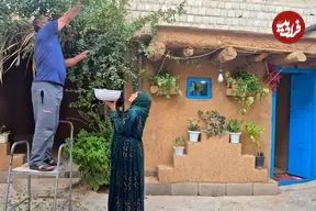 ببینید| غذای روستایی در ایران؛ پخت سالاد الویه به روش یک زوج روستایی