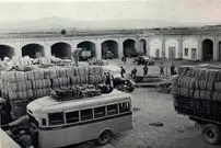 عکس| سفر در زمان؛ حمله شبانه راهزنان به یک اتوبوس در حوالی تاکستان!