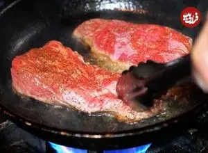 ببینید| غذای خیابانی در آمریکا؛تهیه محبوب ترین استیک در شیکاگو