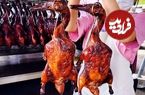 ببینید؛ غذای خیابانی در مالزی؛ اردک سرخ شده روی آتش با سس مخصوص در کوالالامپور 