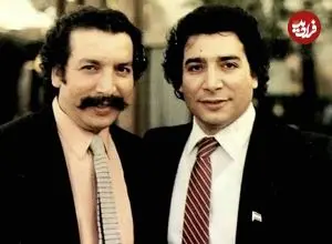 عکس| سفر در زمان؛ دیدار «بهمن مفید» و «مرتضی عقیلی» در یک رستوران؛ دهه 90