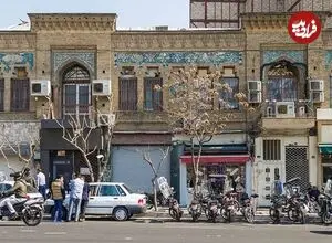 عکس| سفر زمان؛ تصویری از «خیابان فردوسی» در دوران قاجار