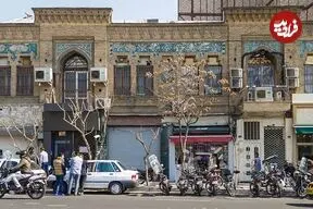 عکس| سفر زمان؛ تصویری از «خیابان فردوسی» در دوران قاجار