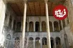 عکس؛ سفر در زمان؛ عمارت ملک‌التجار زیر سایه کوهستان؛ یکی از نادرترین خانه‌های اعیانی قاجار
