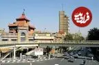 عکس| سفر به ایران قدیم؛ «میدان مخبرالدوله تهران» در دهه 20 شمسی