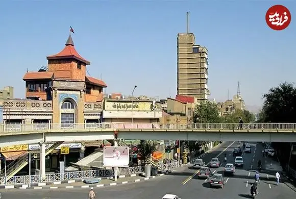 عکس| سفر به ایران قدیم؛ «میدان مخبرالدوله تهران» در دهه 20 شمسی