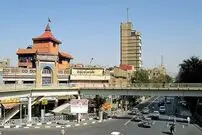 عکس| سفر به ایران قدیم؛ «میدان مخبرالدوله تهران» در دهه 20 شمسی