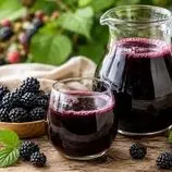شربت توت سیاه را به راحتی در منزل تهیه کنید