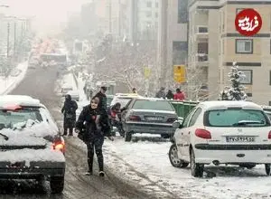 ببینید| پیش‌بینی آب و هوای ایران چهارشنبه ۱۵ بهمن/ کاهش دما و بارش باران و برف تا جمعه