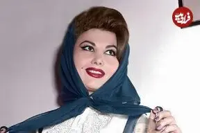 عکس| سفر به گذشته؛ ایرن، بازیگر مشهور قبل انقلاب با حجاب کامل؛ اواخر دهه 50