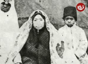 عکس؛ سفر به تاریخ؛ «سلیم خان، بَردۀ مادر ناصرالدین شاه» در کاخ صاحبقرانیه؛ 130 سال قبل