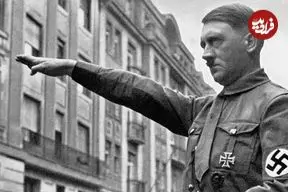 عکس| سفر در زمان؛ «هیتلر» در حال گفتگو با مفتی اعظم حاج امین الحسینی؛ سال 1308