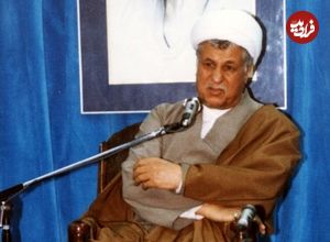عکس؛ سفر به تاریخ؛ «هاشمی رفسنجانی در بازدید از یک پایگاه‌ نظامی»؛ دهه 70