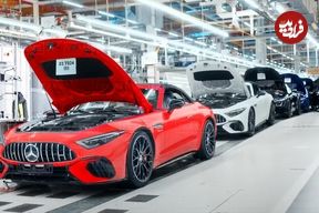 ببینید؛ مراحل صفر تا صد تولید مرسدس بنز AMG SL در آلمان