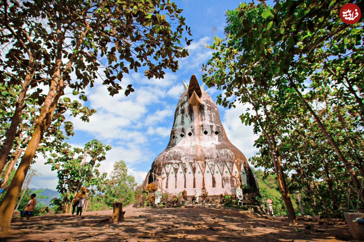 معمای یک کلیسای رازآلود؛ چرا اندونزی کلیسای غول پیکری به شکل مرغ دارد؟