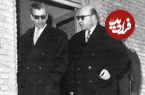 عکس؛ سفر در زمان؛ «شریف‌امامی در کنار فریده دیبا، مادر فرح»؛ اواخر دهه 30