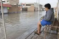 (ویدئو) سناریوی همیشگی؛ آبگرفتگی خیابان‌های اهواز بعد از بارندگی!