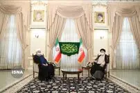 روحانی به دیدار رئیسی رفت