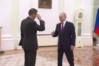 ویدیویی خبرساز از سلام نظامی وزیر دفاع چین به پوتین