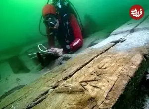 کشف یک ناو جنگی در اعماق اقیانوس