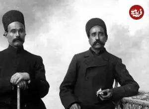 عکس| سفر به ایران قدیم؛ تصویری از «ستارخان» در حال کشیدن قلیان