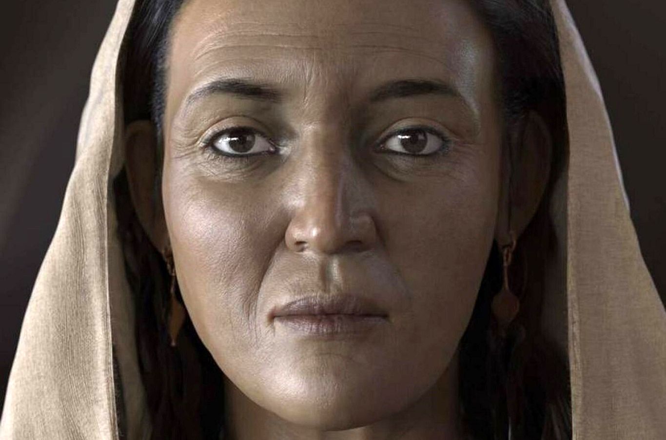بازسازی چهره زنی متعلق به دو هزار سال پیش