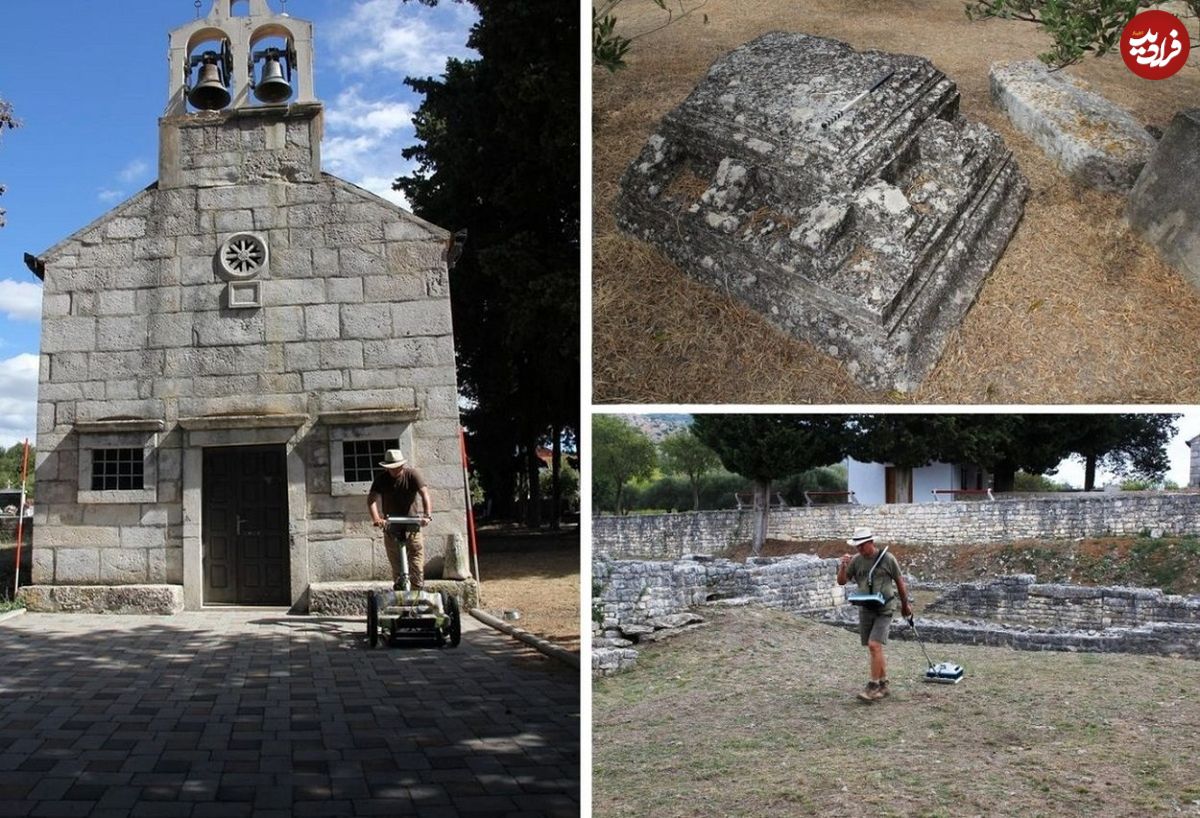 کشف معبد باستانی در زیر یک کلیسایِ سیصدساله