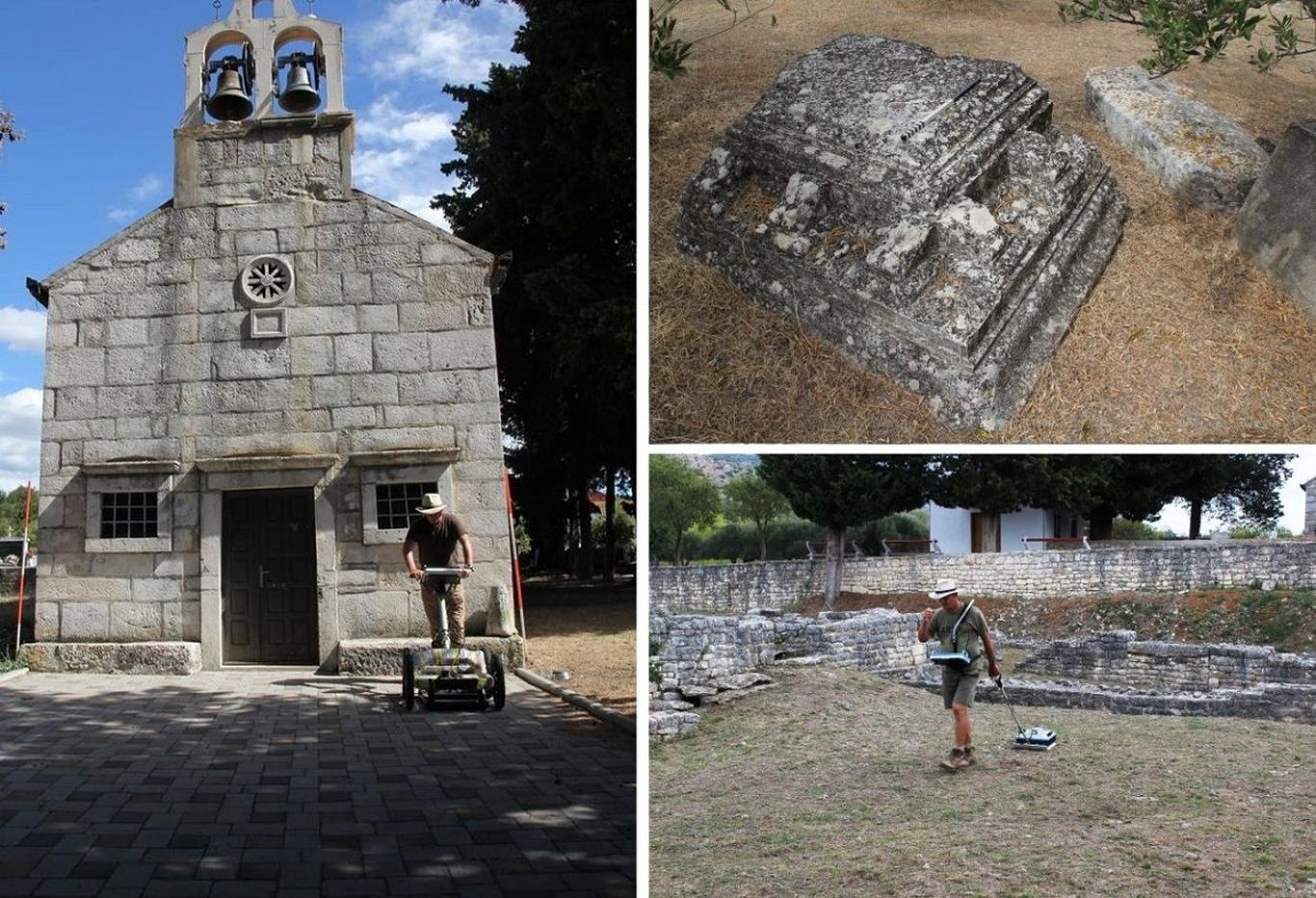 کشف معبد باستانی در زیر یک کلیسایِ سیصدساله