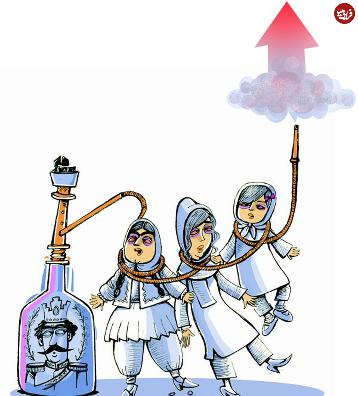 کاریکاتور/ خودکشی جدید دخترها!