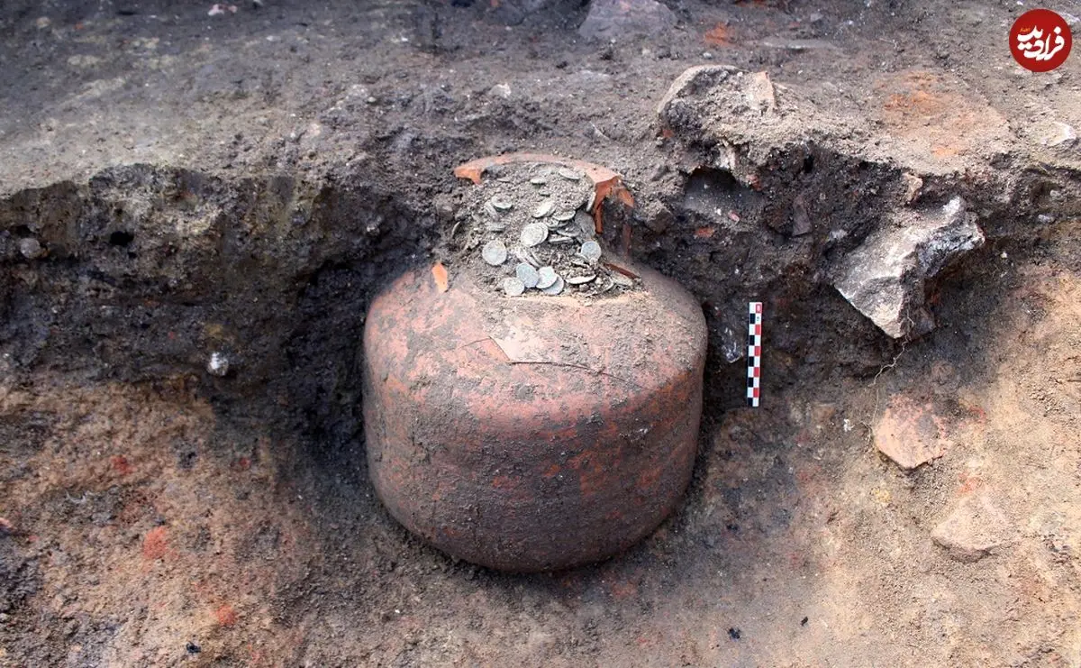 «کوزه‌های گنج 1700 ساله» از زیر خانه‌های دوران روم باستان بیرون آمدند