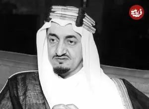 عکس| سفر در زمان؛ دیدار «ملک فیصل، پادشاه عربستان» با نخست وزیر ژاپن در توکیو؛ سال 1350