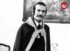عکس؛ سفر در زمان؛ «فریدون فرخزاد» در کنار پسر و همسر آلمانی اش؛ سال 1350