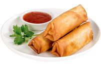 طرز تهیه اسپرینگ رول گوشت چرخ کرده
