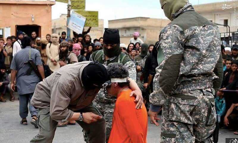 تصاویر/ ابداع شیوه جدید اعدام قربانیان داعش