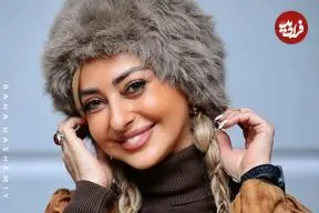 عکس| سفر زمان؛ چهرۀ «نفیسه روشن» در 20 سالگی در پشت‌صحنۀ اولین سریالش؛ سال 81